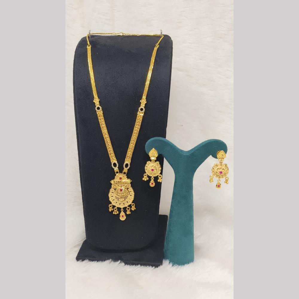 Pari Art Jewellery Forming Long Necklace Set