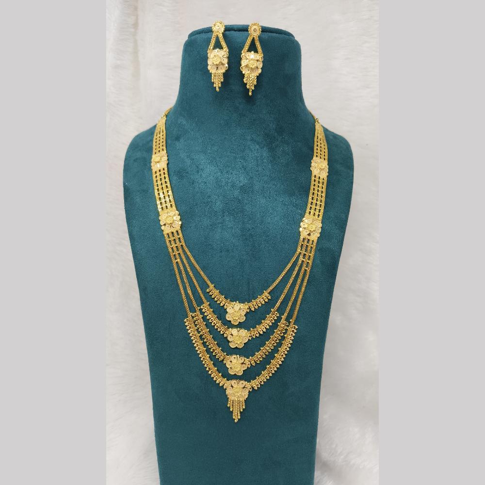 Pari Art Jewellery Forming Long Necklace Set