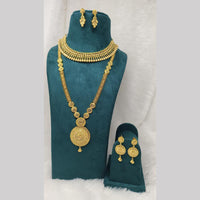 Pari Art Jewellery Forming Double Necklace Set