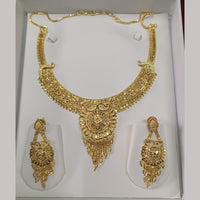 Pari Art Jewellery Forming Gold Necklace Set