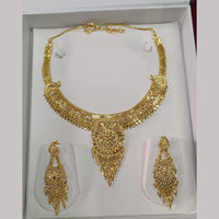 Pari Art Jewellery Forming Gold Necklace Set