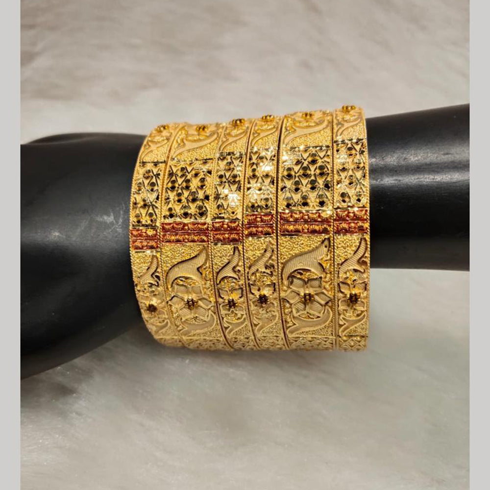 Pari Art Jewellery Forming Meenakari Bangles Set