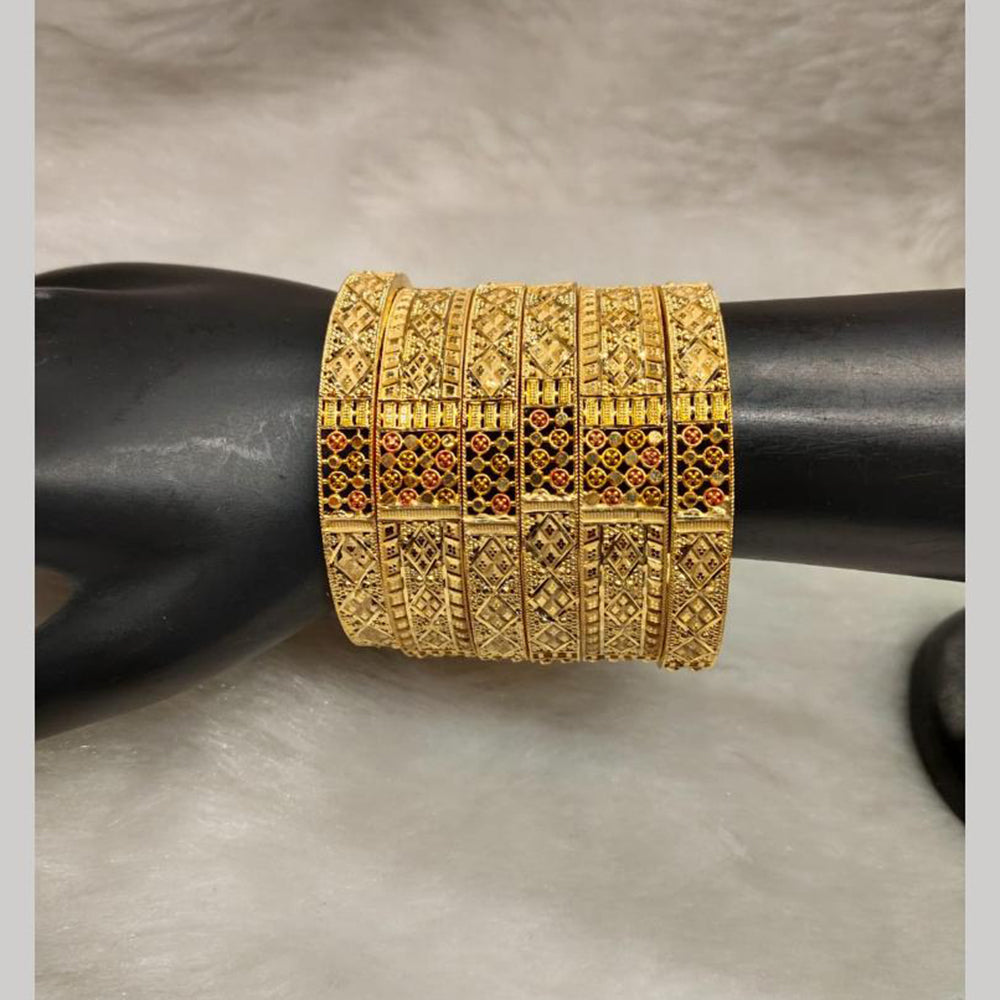 Pari Art Jewellery Forming Meenakari Bangles Set