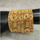 Pari Art Jewellery Forming Meenakari Bangles Set