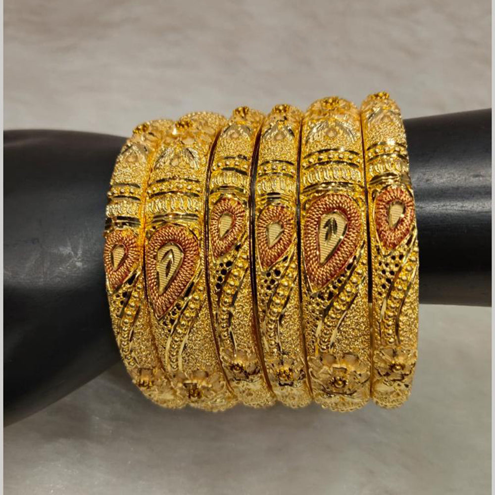 Pari Art Jewellery Forming Meenakari Bangles Set