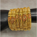 Pari Art Jewellery Forming Meenakari Bangles Set