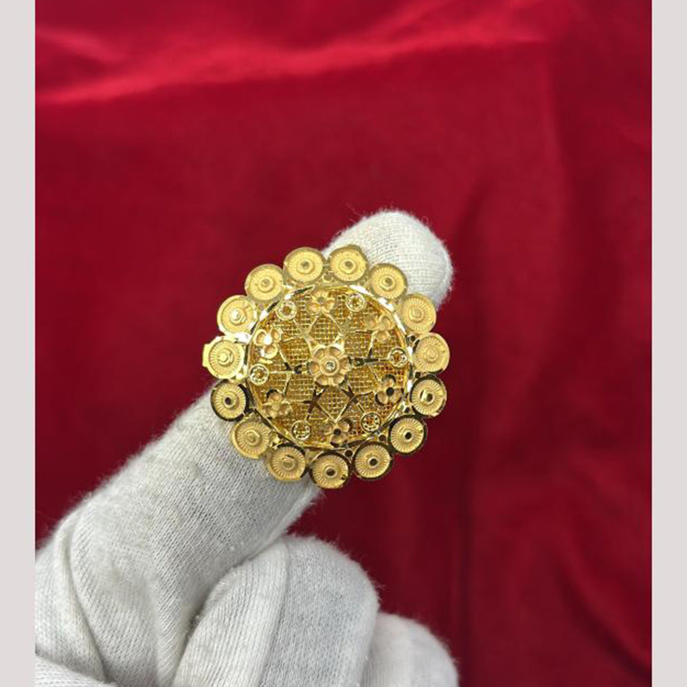 Pari Art Jewellery Forming Gold Ring