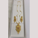 Pari Art Jewellery Forming Gold Necklace Set