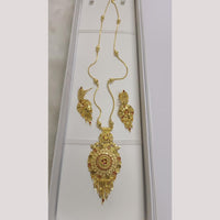 Pari Art Jewellery Forming Gold Necklace Set