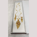 Pari Art Jewellery Forming Gold Necklace Set