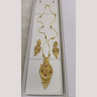 Pari Art Jewellery Forming Gold Necklace Set
