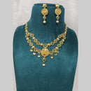 Pari Art Jewellery Ethnic Gold Look Choker Necklace Set