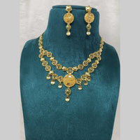 Pari Art Jewellery Ethnic Gold Look Choker Necklace Set