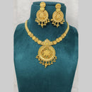 Pari Art Jewellery Ethnic Gold Look Choker Necklace Set