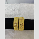 Pari Art Jewellery Forming Gold Openable Bangles Set