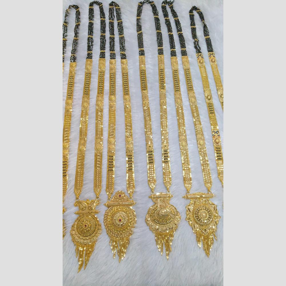 Pari Art Jewellery Forming Gold Mangalsutra (Assorted Design) (One Piece Only)