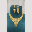Pari Art Jewellery Forming Classic Gold Necklace Set