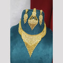 Pari Art Jewellery Golden Viraasat Timeless Ethnic Necklace Set 