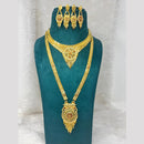 Pari Art Jewellery vivaah Vibes Stylish Meenakari Double Necklace Set 