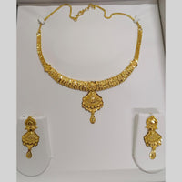 Pari Art Jewellery Designer Floral Forming Necklace Set 