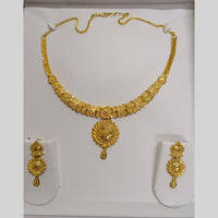 Pari Art Jewellery Designer Floral Forming Necklace Set 