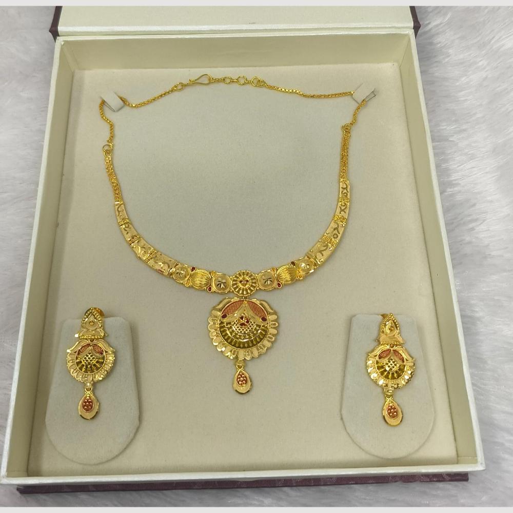 Pari Art Jewellery Trending Forming Necklace Set