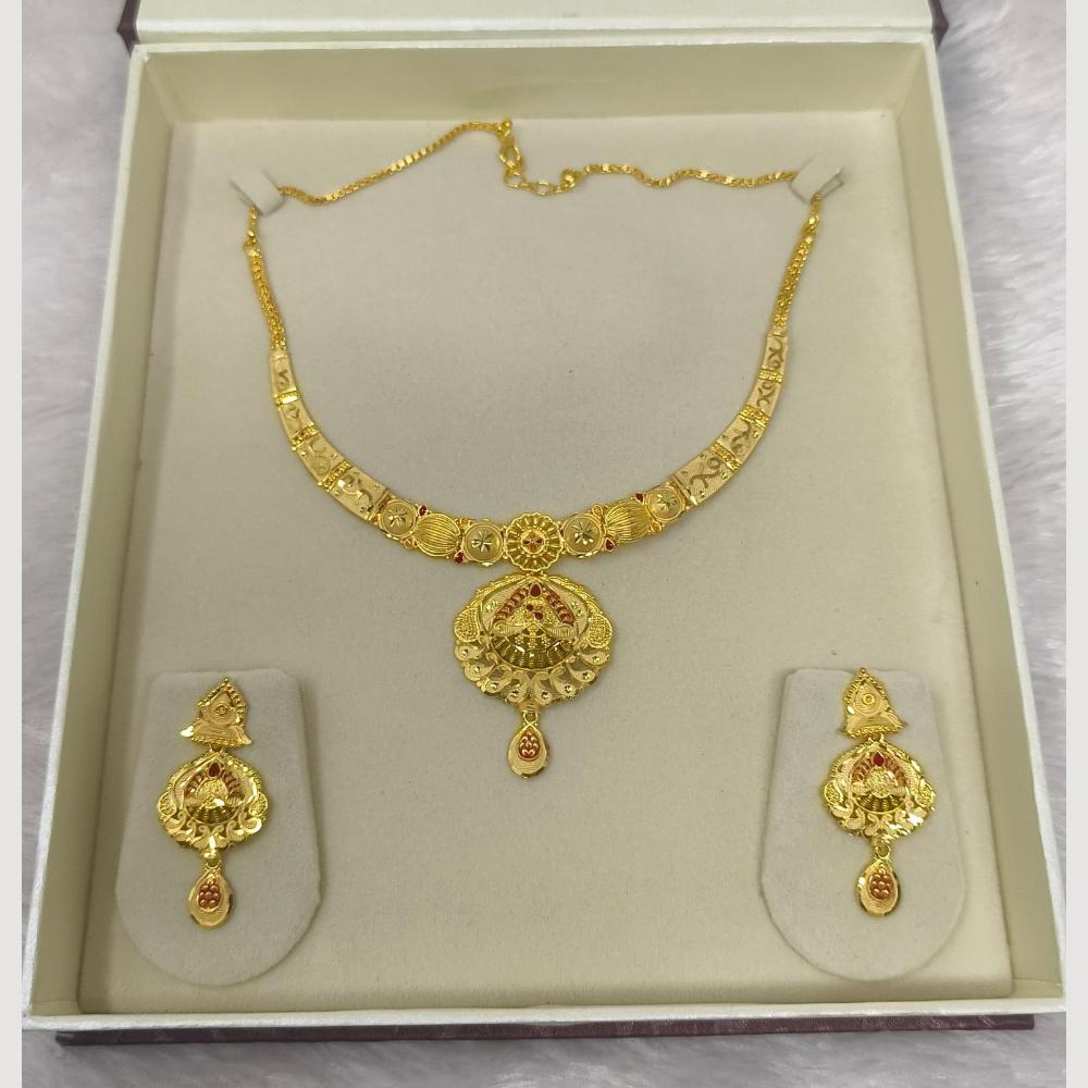 Pari Art Jewellery Trending Forming Necklace Set
