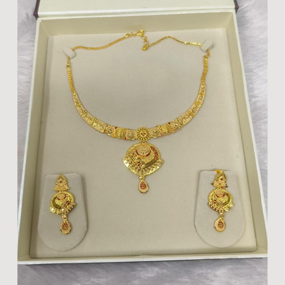 Pari Art Jewellery Trending Forming Necklace Set