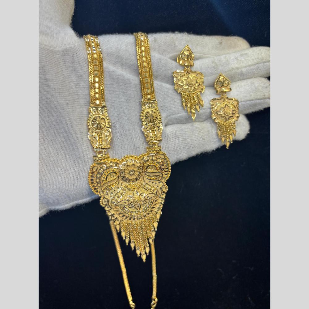 Pari Art Jewellery Trending Forming Elegance Long Necklace Set