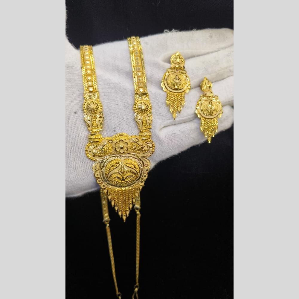 Pari Art Jewellery Trending Forming Elegance Long Necklace Set