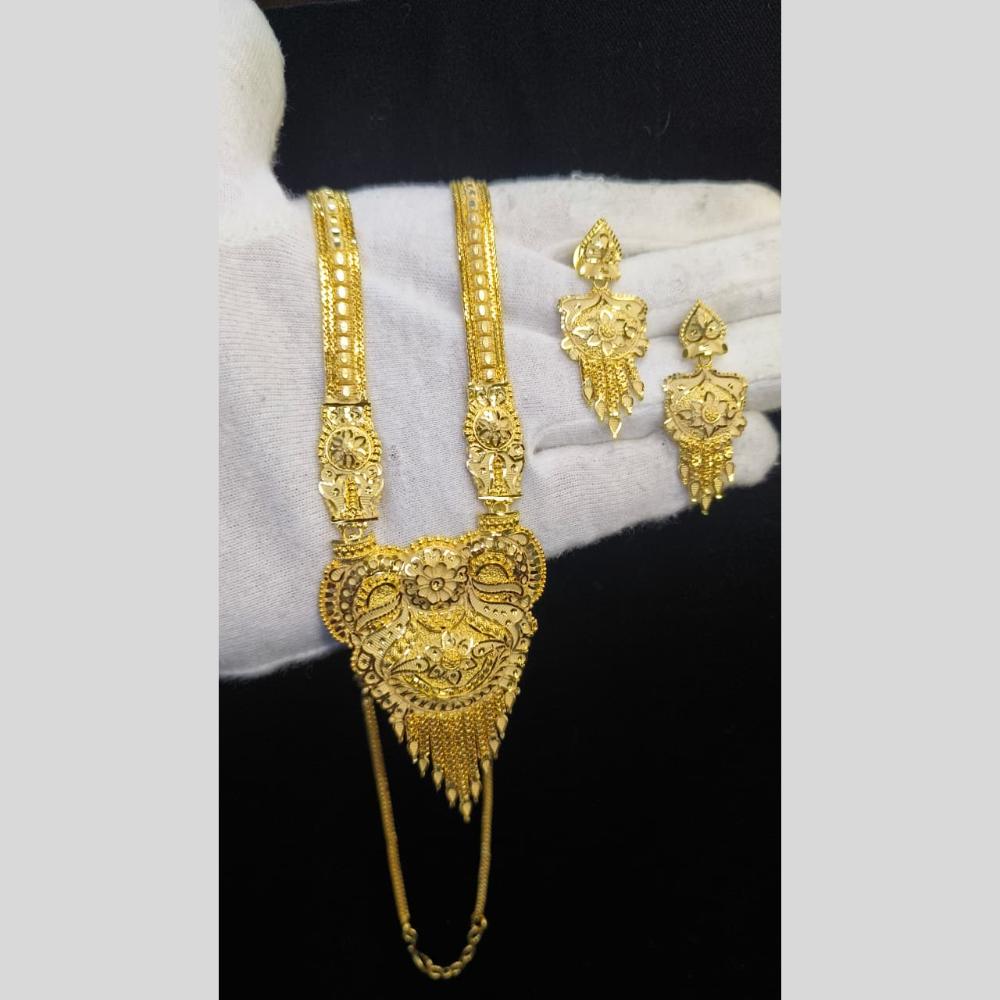 Pari Art Jewellery Trending Forming Elegance Long Necklace Set