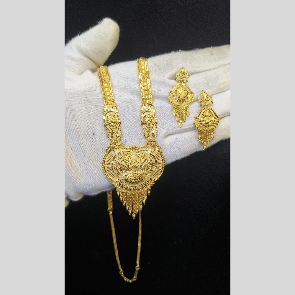 Pari Art Jewellery Trending Forming Elegance Long Necklace Set