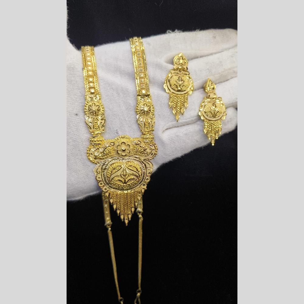 Pari Art Jewellery Trending Forming Elegance Long Necklace Set