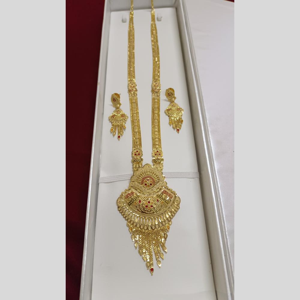 Pari Art Jewellery Trending Forming Elegance Long Necklace Set