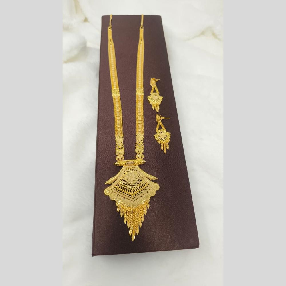 Pari Art Jewellery Trending Forming Elegance Long Necklace Set