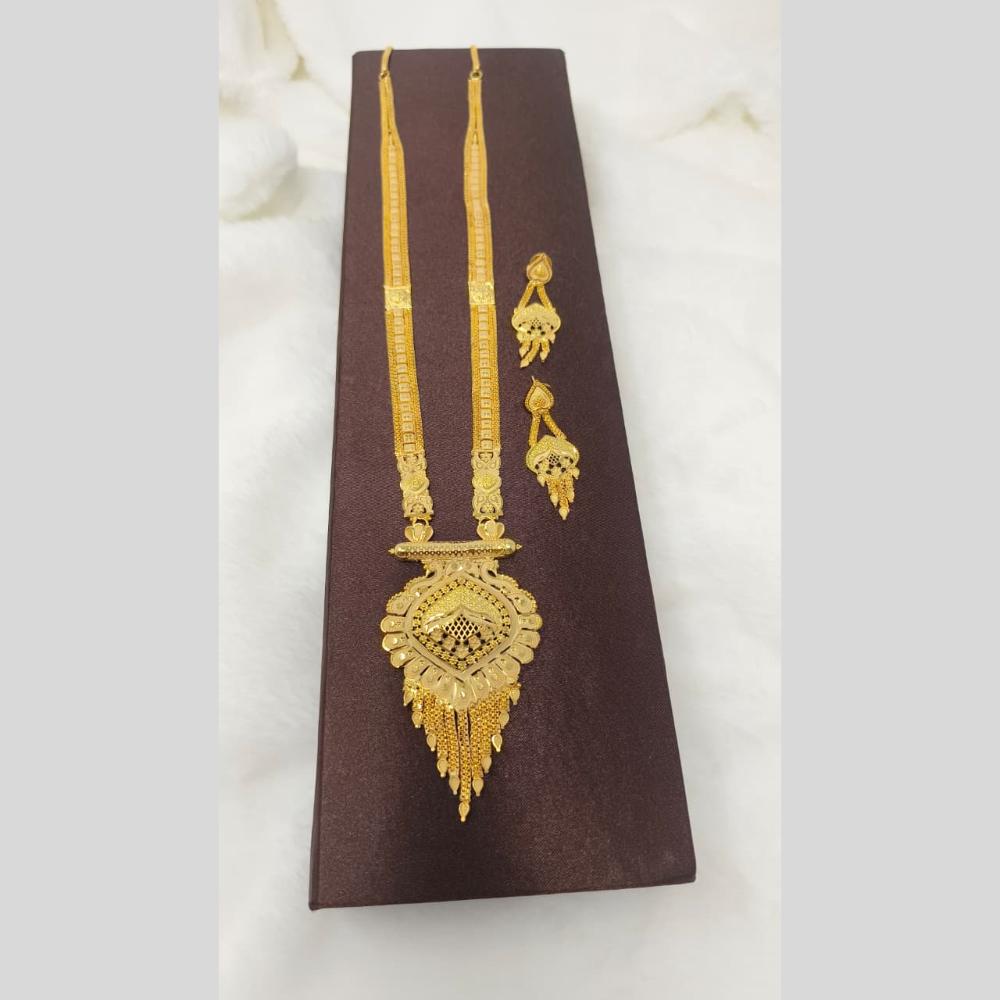 Pari Art Jewellery Trending Forming Elegance Long Necklace Set