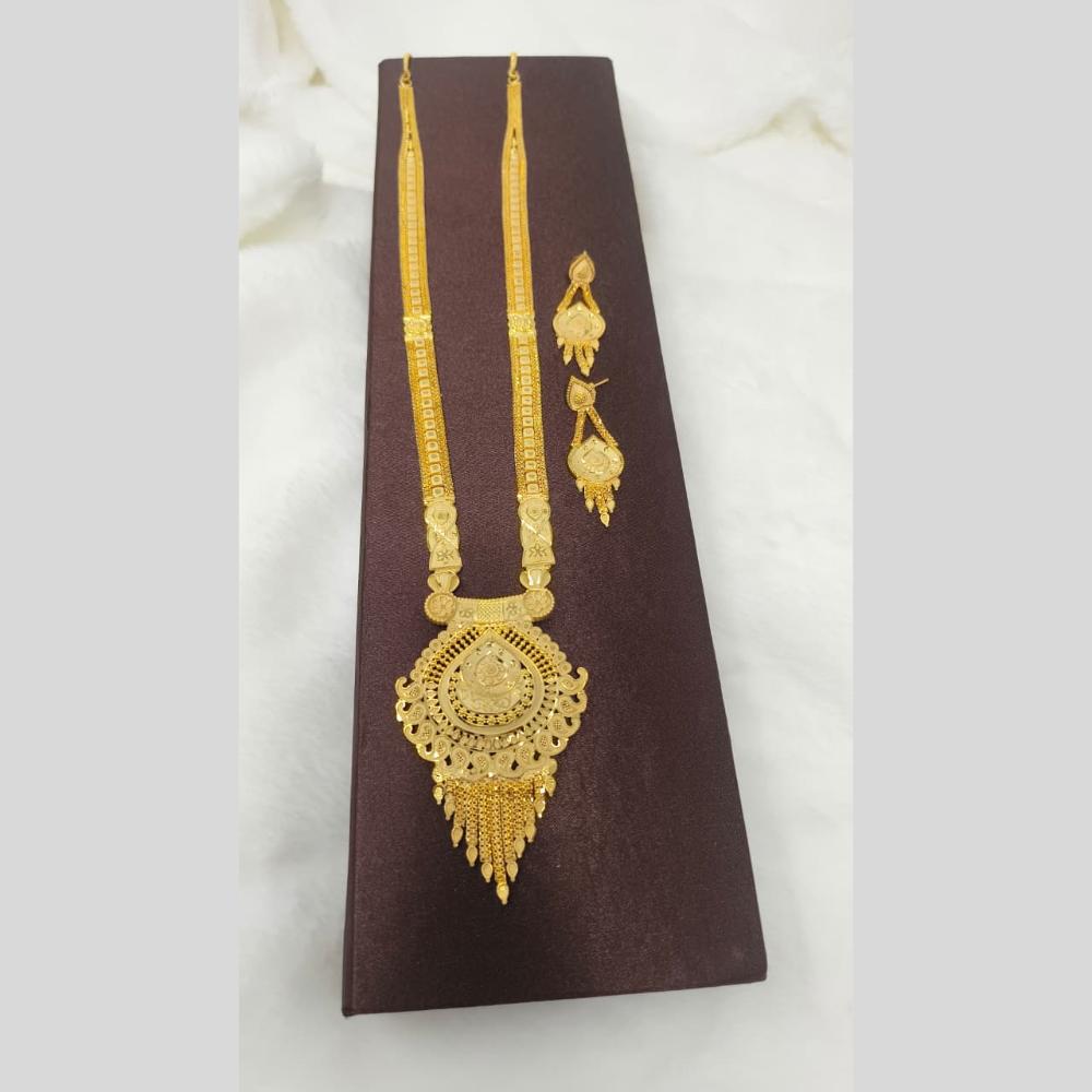Pari Art Jewellery Trending Forming Elegance Long Necklace Set