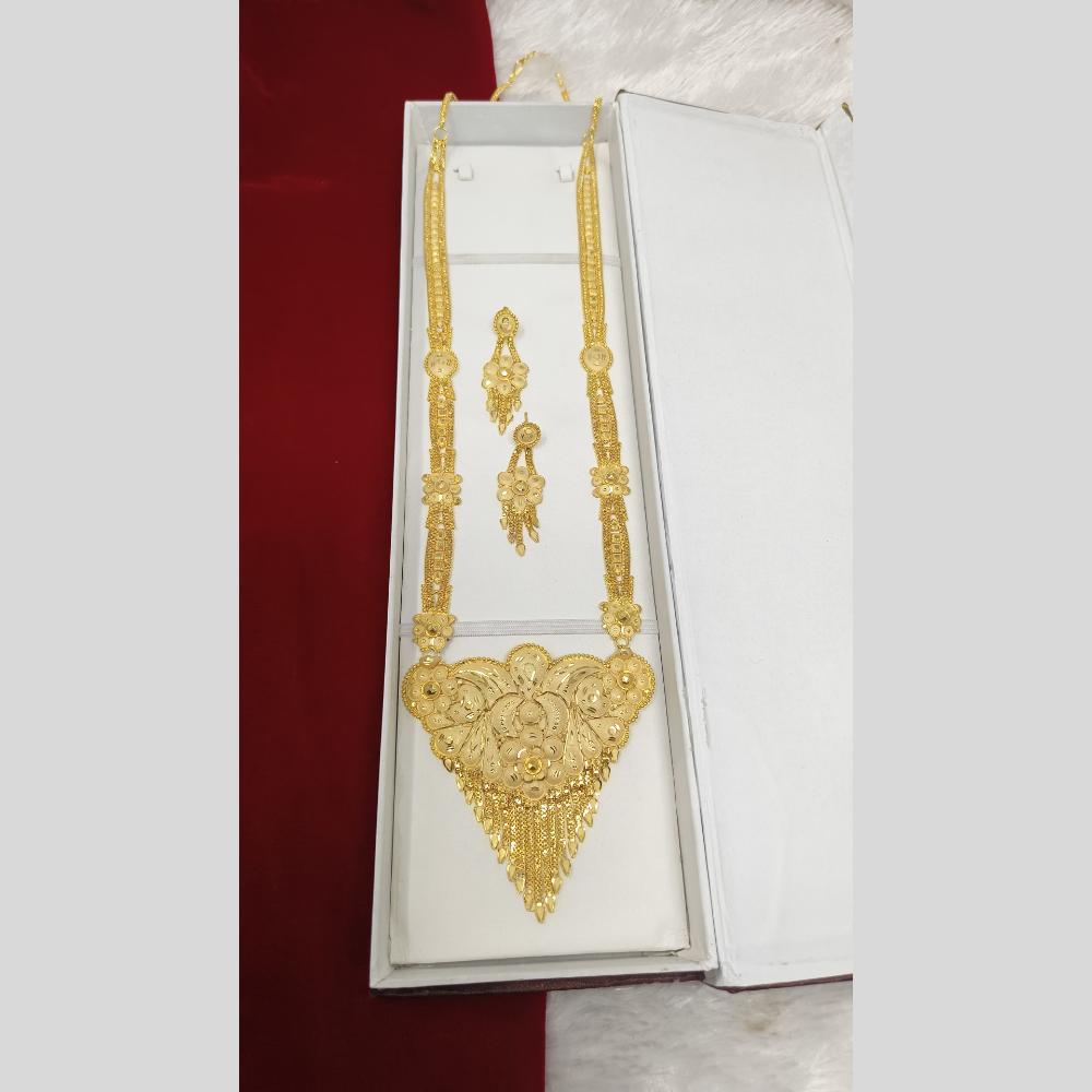 Pari Art Jewellery Trending Forming Elegance Long Necklace Set