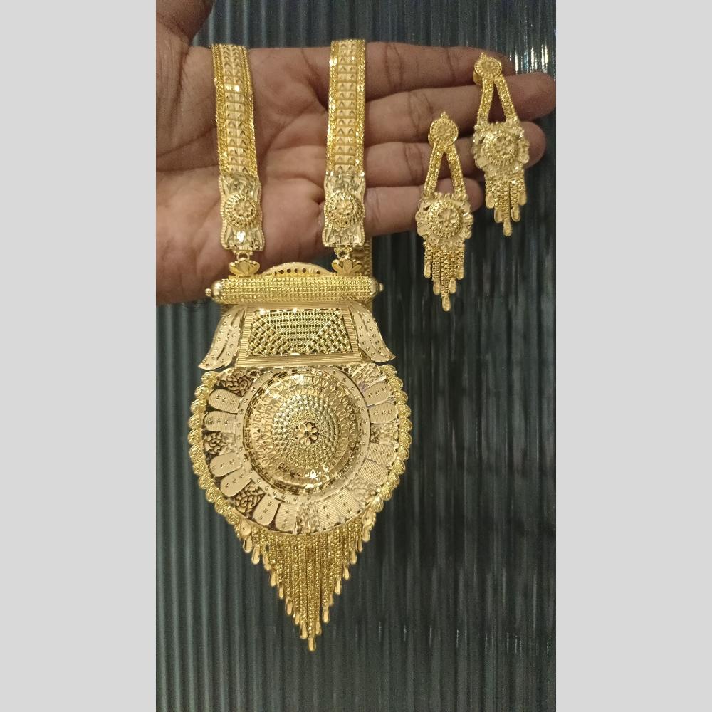 Pari Art Jewellery Trending Forming Elegance Long Necklace Set