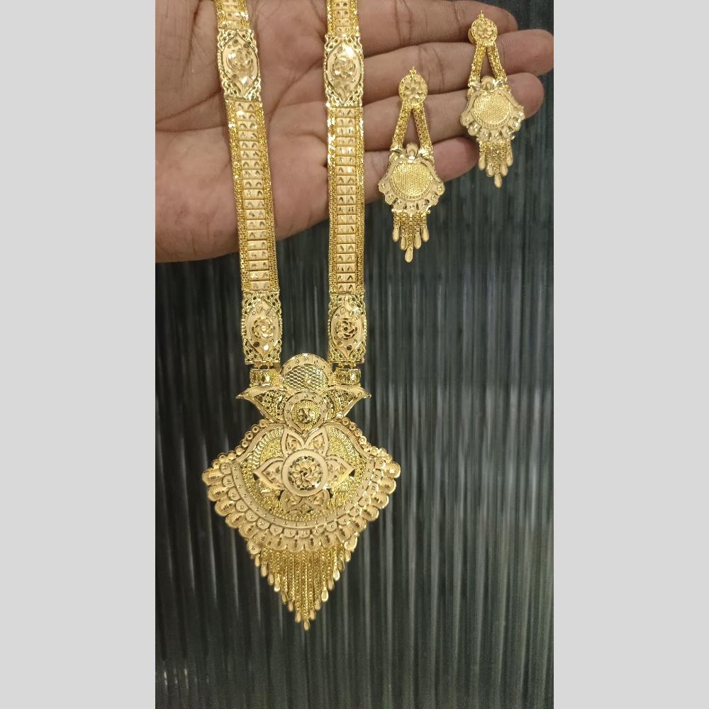 Pari Art Jewellery Trending Forming Elegance Long Necklace Set
