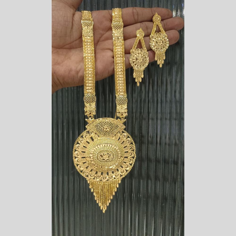 Pari Art Jewellery Trending Forming Elegance Long Necklace Set