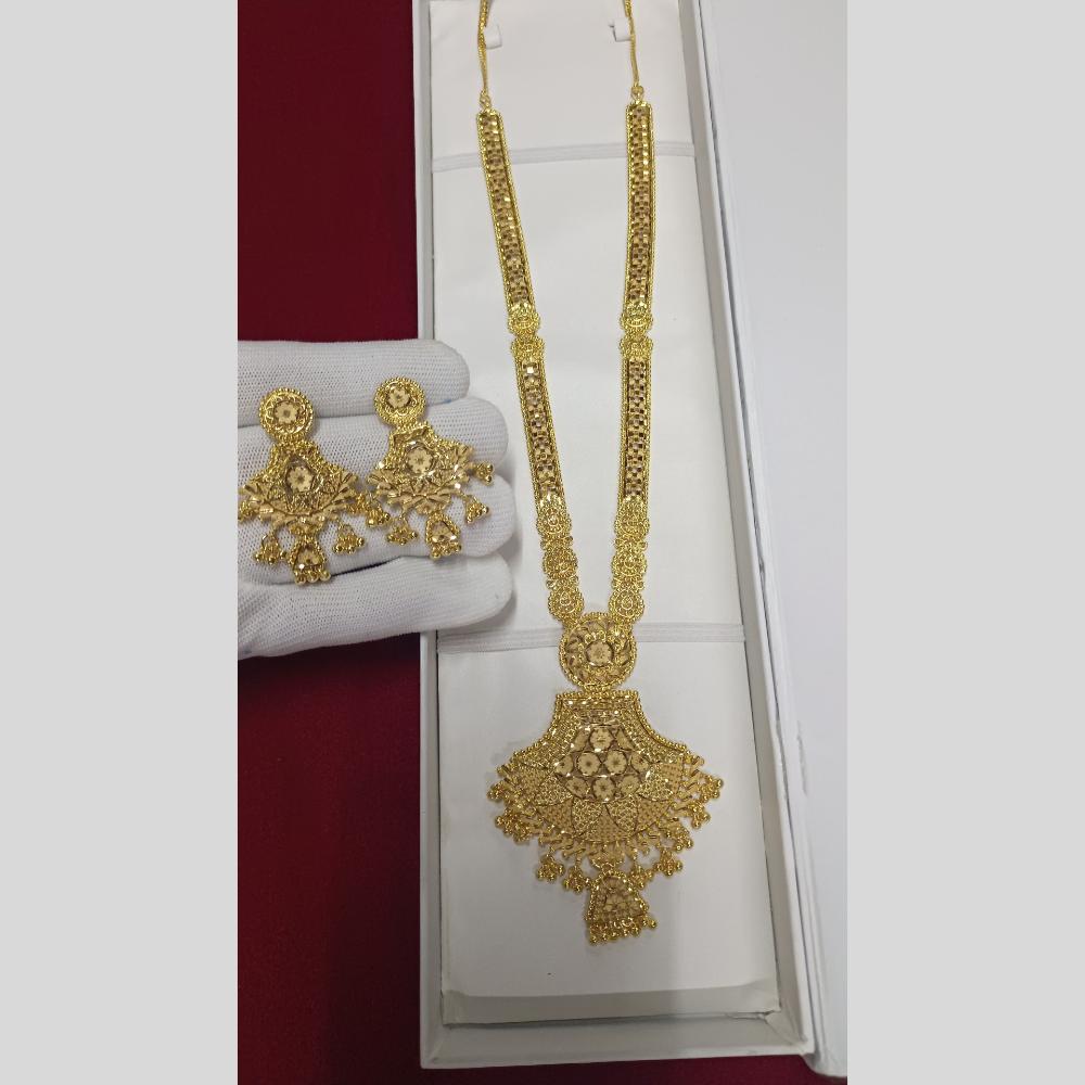 Pari Art Jewellery Trending Forming Elegance Long Necklace Set