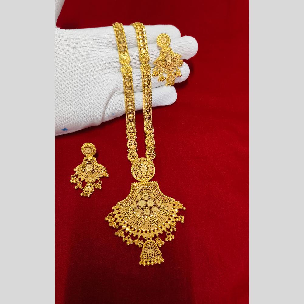 Pari Art Jewellery Trending Forming Elegance Long Necklace Set
