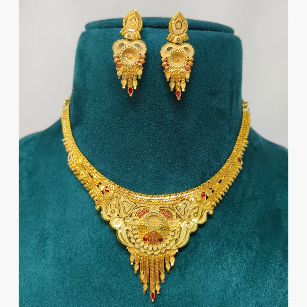 Pari Art Jewellery Trending Forming Elegance Necklace Set