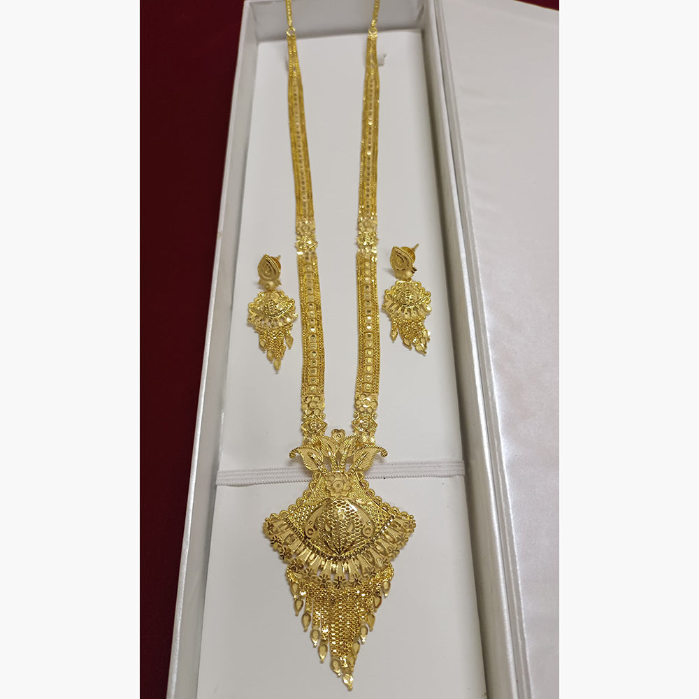 Pari Art Jewellery Trending Forming Elegance Long Necklace Set