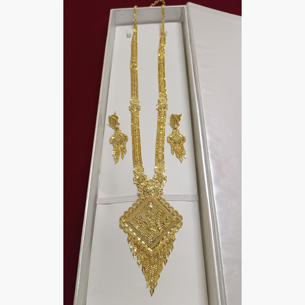Pari Art Jewellery Trending Forming Elegance Long Necklace Set