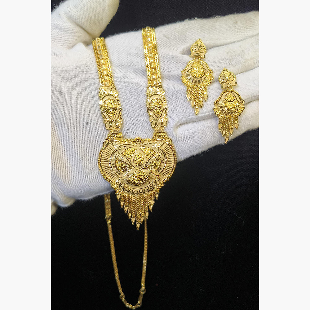 Pari Art Jewellery Trending Forming Elegance Long Necklace Set