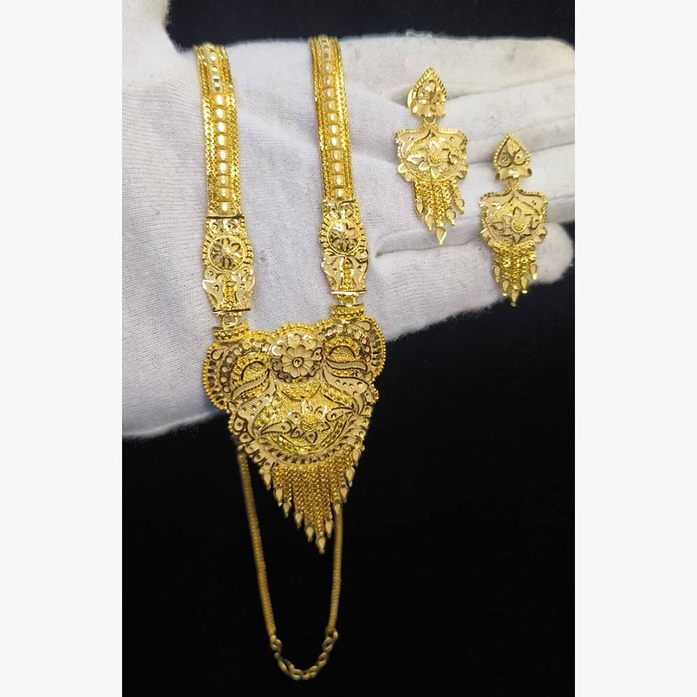 Pari Art Jewellery Trending Forming Elegance Long Necklace Set