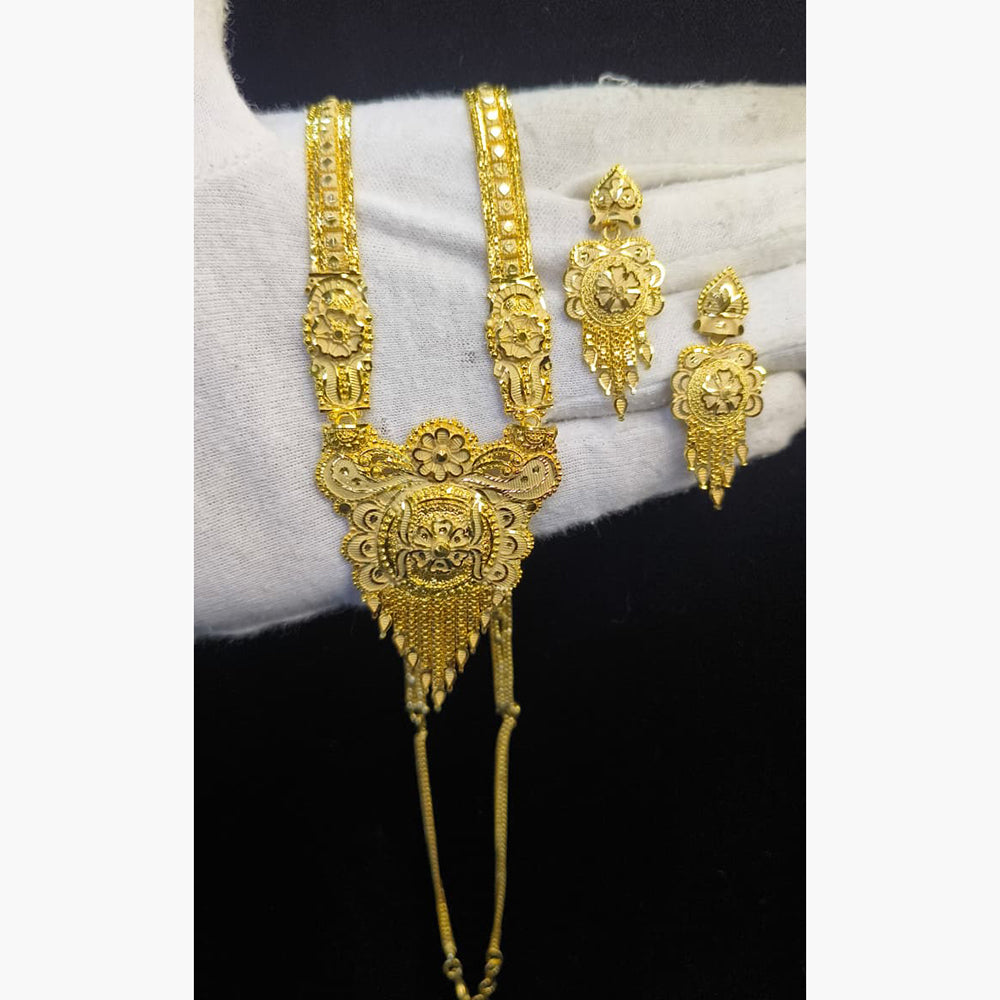 Pari Art Jewellery Trending Forming Elegance Long Necklace Set