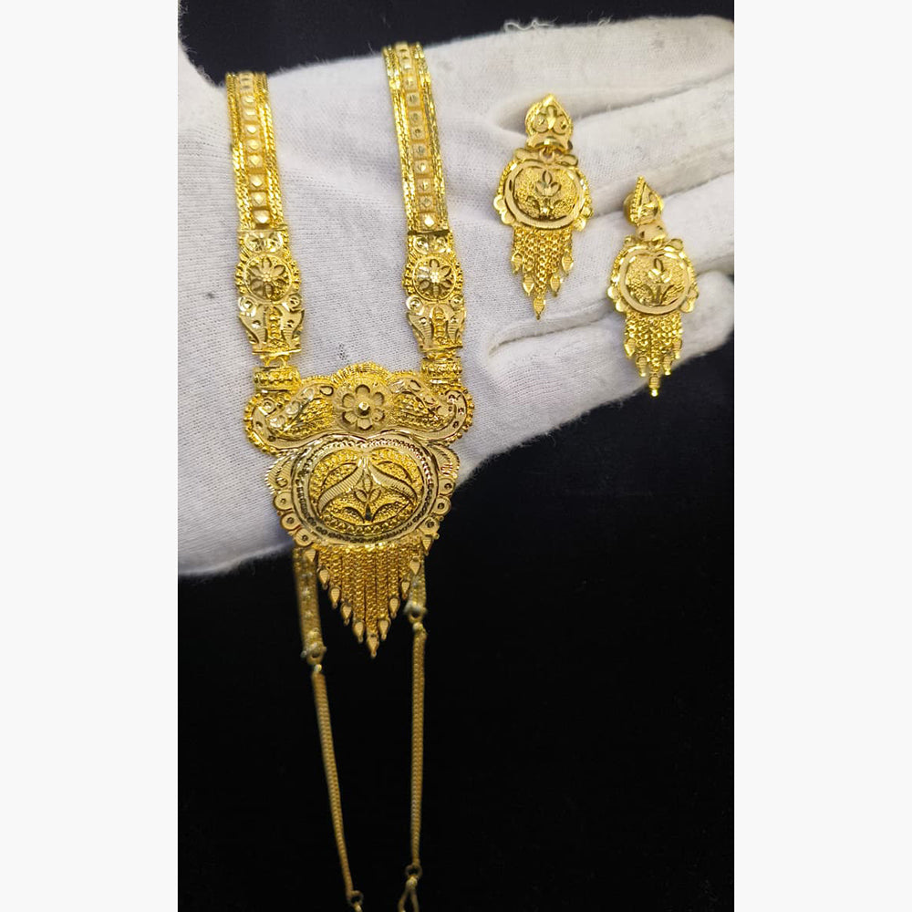 Pari Art Jewellery Trending Forming Elegance Long Necklace Set